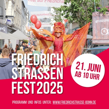 Friedrichstraßenfest 21. Juni ab 10 Uhr